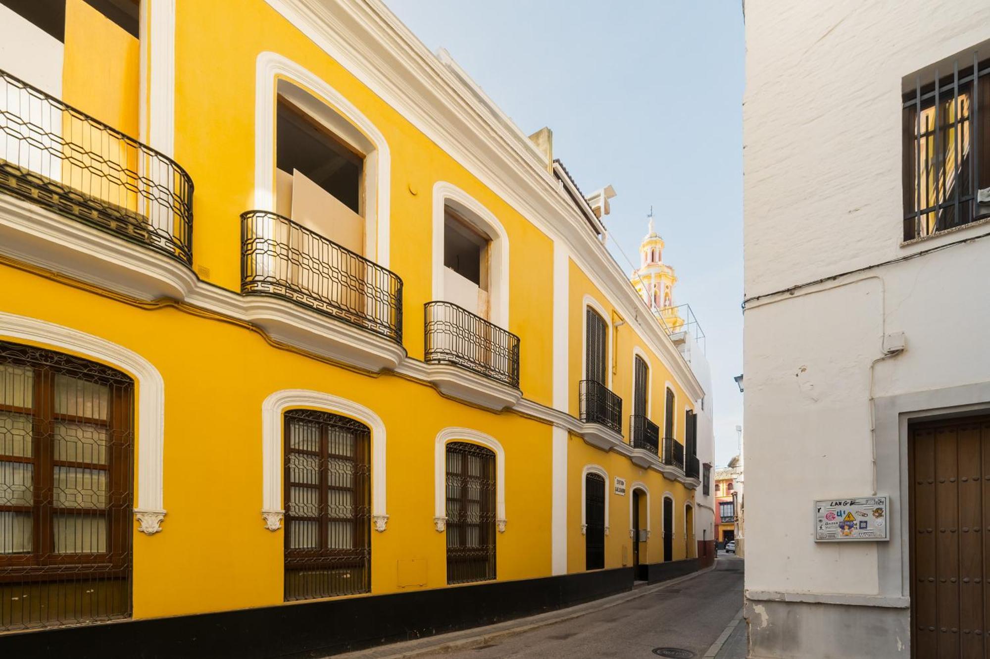 Wide With Terrace & Parking- 3Bd 2Bth- Alfalfa Sevilla Kültér fotó